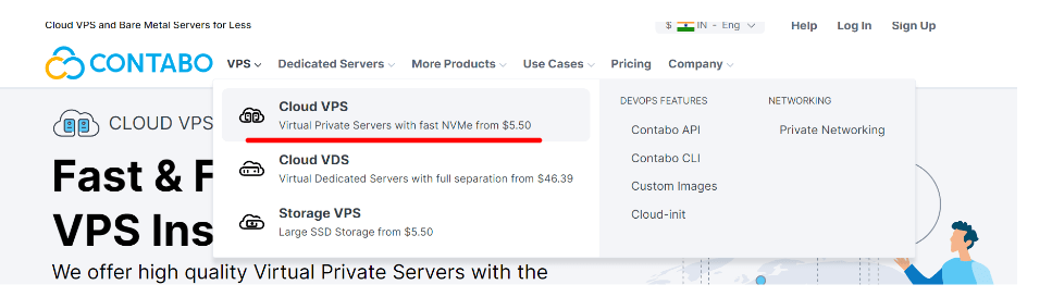  Contabo Cloud VPS Hosting