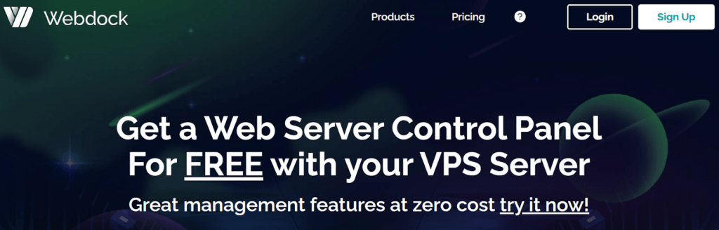 login option in the left corner