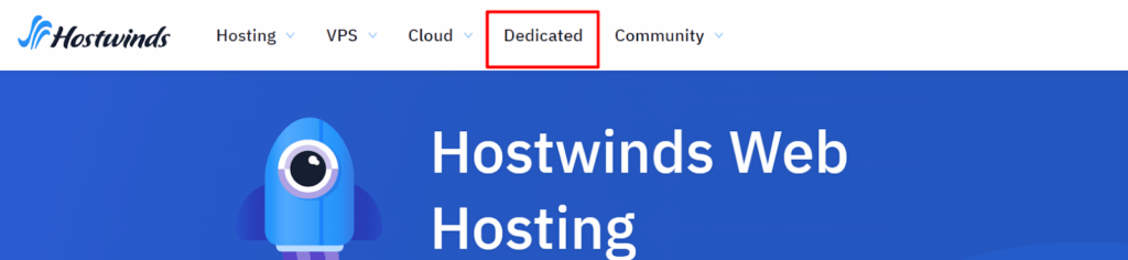 Hostwinds Dedicated server