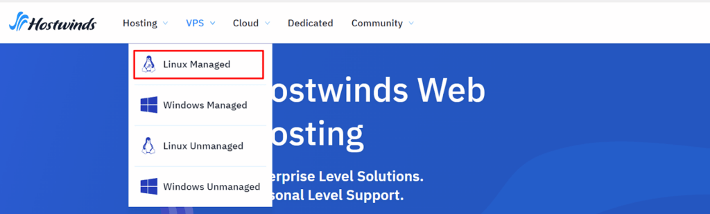 Hostwinds Managed Linux VPS Hosting
