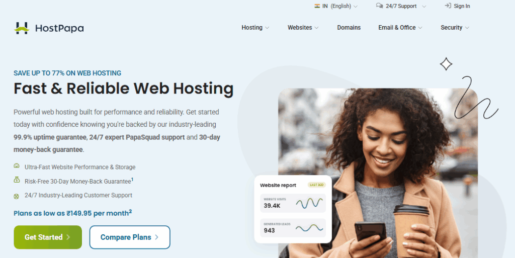 Order Hosting from HostPapa 11 hostpapa