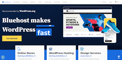 Kupon Bluehost